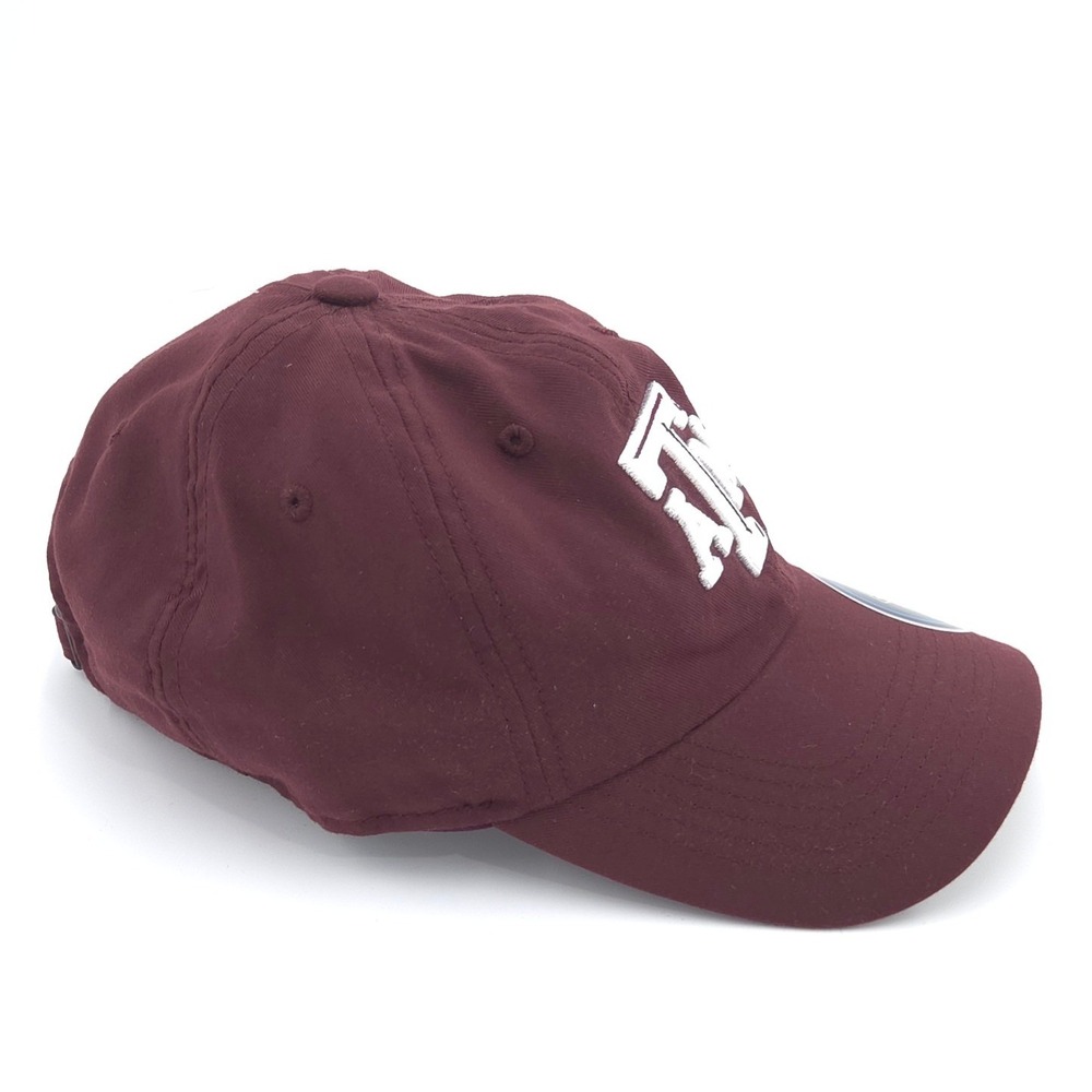 Texas A&M Hat Mens Maroon Red Adjustable Strapback Dad Cap Top of the World NEW - Picture 2 of 7
